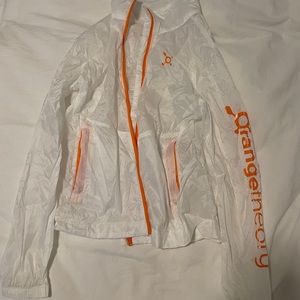 Orangetheory lightweight jacket white XS women’s